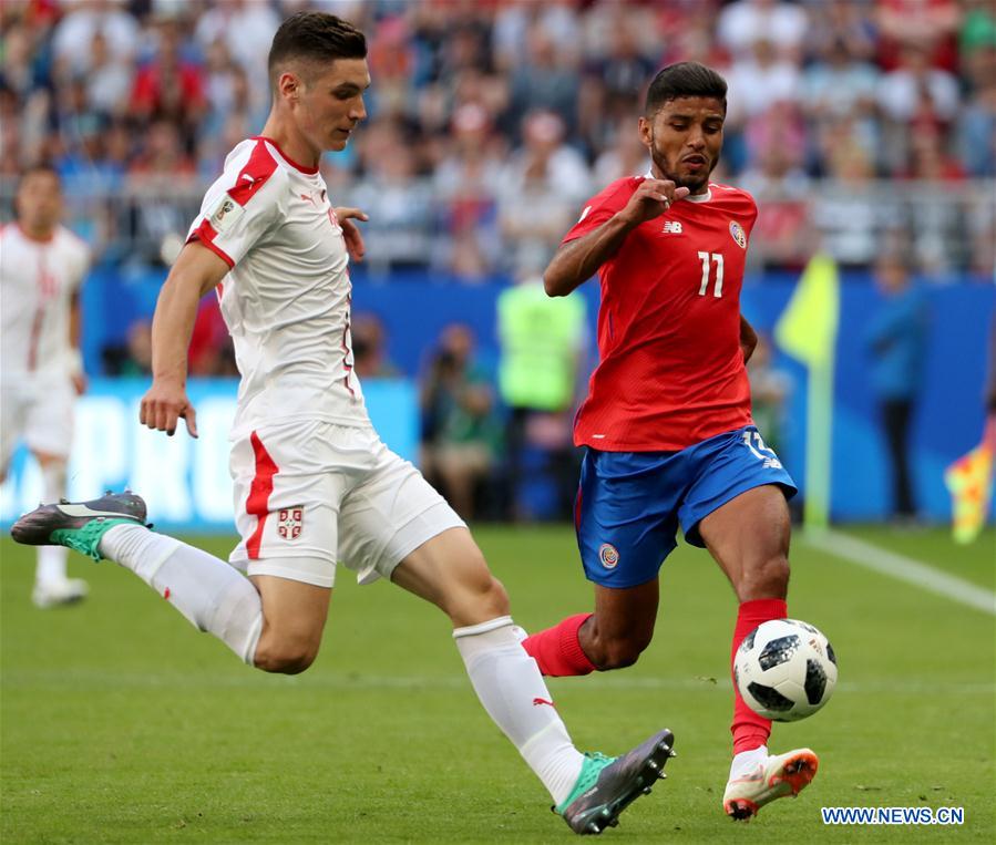 (SP)RUSSIA-SAMARA-2018 WORLD CUP-GROUP E-COSTA RICA VS SERBIA