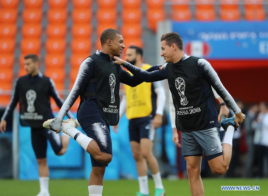 (SP)RUSSIA-YEKATERINBURG-2018 WORLD CUP-FRANCE-TRAINING 