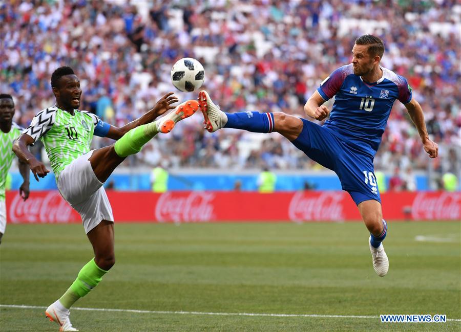 (SP)RUSSIA-VOLGOGRAD-2018 WORLD CUP-GROUP D-NIGERIA VS ICELAND