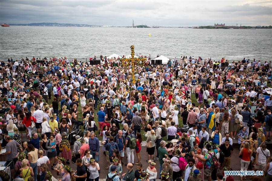 U.S.-NEW YORK-SWEDISH MIDSUMMER FESTIVAL  