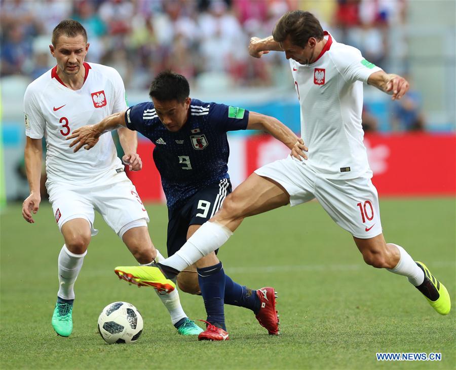 (SP)RUSSIA-VOLGOGRAD-2018 WORLD CUP-GROUP H-JAPAN VS POLAND