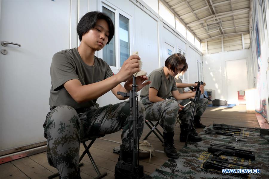 SOUTH SUDAN-UN-CHINA-FEMALE PEACEKEEPER