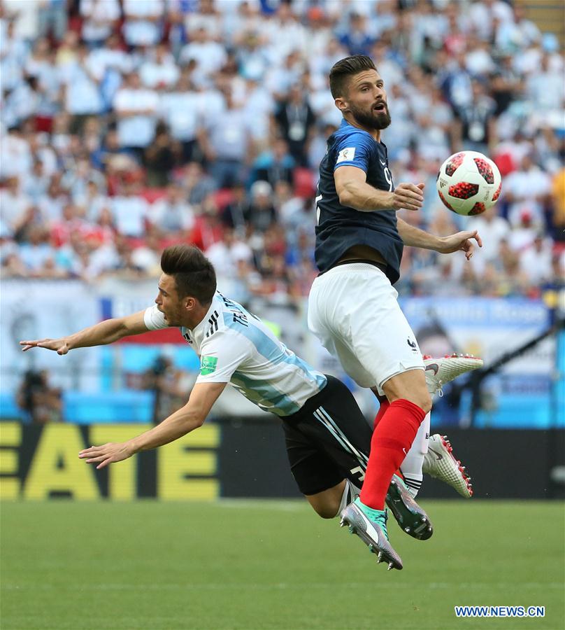 (SP)RUSSIA-KAZAN-2018 WORLD CUP-ROUND OF 16-FRANCE VS ARGENTINA