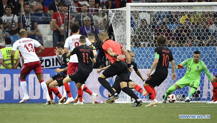 (SP)RUSSIA-NIZHNY NOVGOROD-2018 WORLD CUP-ROUND OF 16-CROATIA VS DENMARK