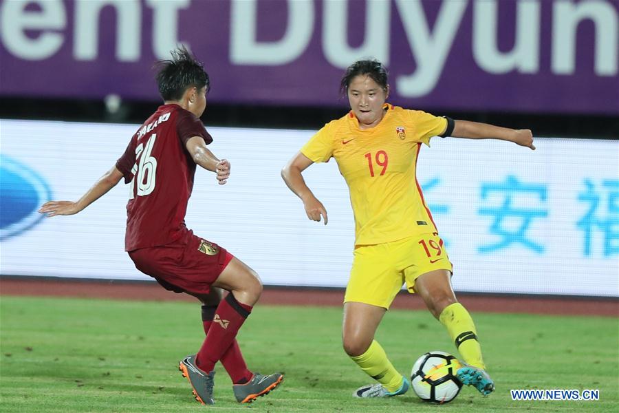 (SP)CHINA-DUYUN-FOOTBALL-INTERNATIONAL WOMEN'S YOUTH