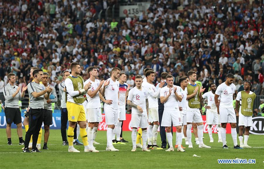 (SP)RUSSIA-MOSCOW-2018 WORLD CUP-SEMIFINAL-ENGLAND VS CROATIA