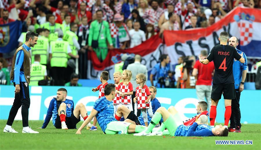 (SP)RUSSIA-MOSCOW-2018 WORLD CUP-SEMIFINAL-ENGLAND VS CROATIA