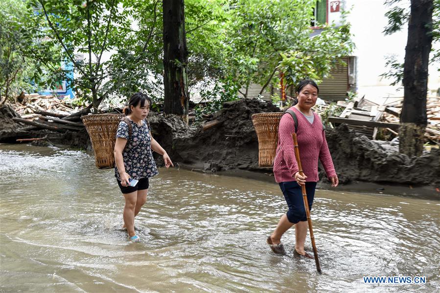 CHINA-BEICHUAN-FLOOD-AFTERMATH (CN)