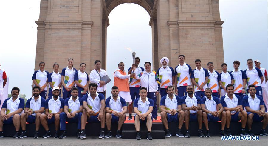 (SP)INDIA-NEW DELHI-ASIAN GAMES-TORCH RELAY