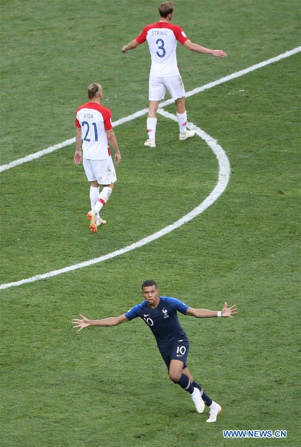 (SP)RUSSIA-MOSCOW-2018 WORLD CUP-FINAL-FRANCE VS CROATIA