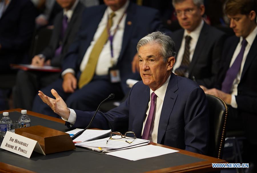 U.S.-WASHINGTON D.C.-JEROME POWELL-SENATE-HEARING