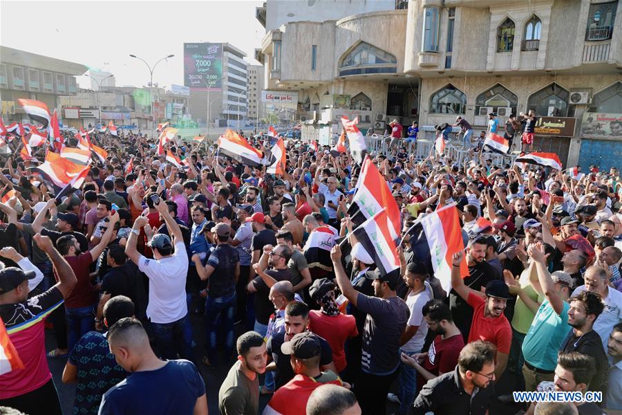 IRAQ-BAGHDAD-PROTEST