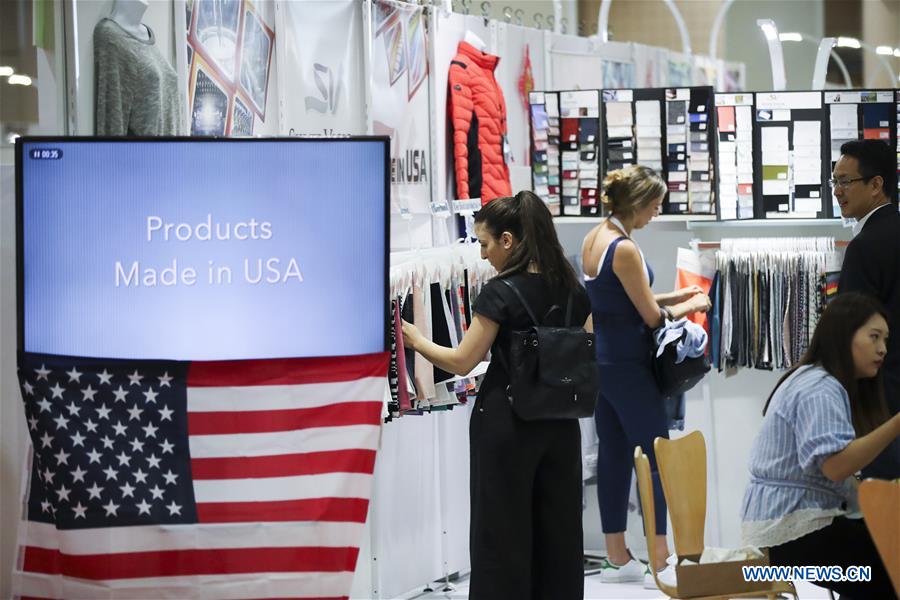 U.S.-NEW YORK-CHINESE TEXTILE AND APPAREL TRADE SHOW