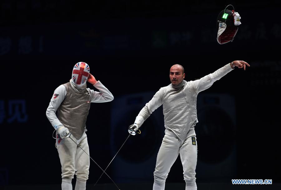 (SP)CHINA-JIANGSU-WUXI-FENCING-WORLD CHAMPIONSHIPS (CN)