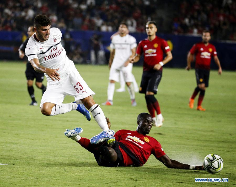 (SP)U.S.-EAST RUTHERFORD-SOCCER-INTERNATIONAL CHAMPIONS CUP-AC MILAN VS MANCHESTER UNITED