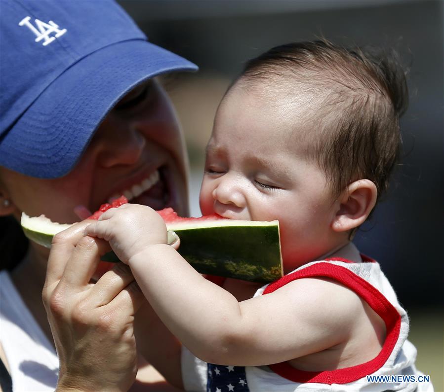 U.S.-LOS ANGELES-CALIFORNIA WATERMELON FESTIVAL