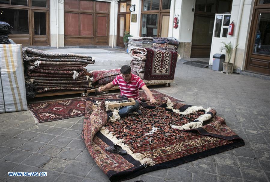 IRAN-TEHRAN-U.S SANCTIONS-HANDWOVEN RUGS