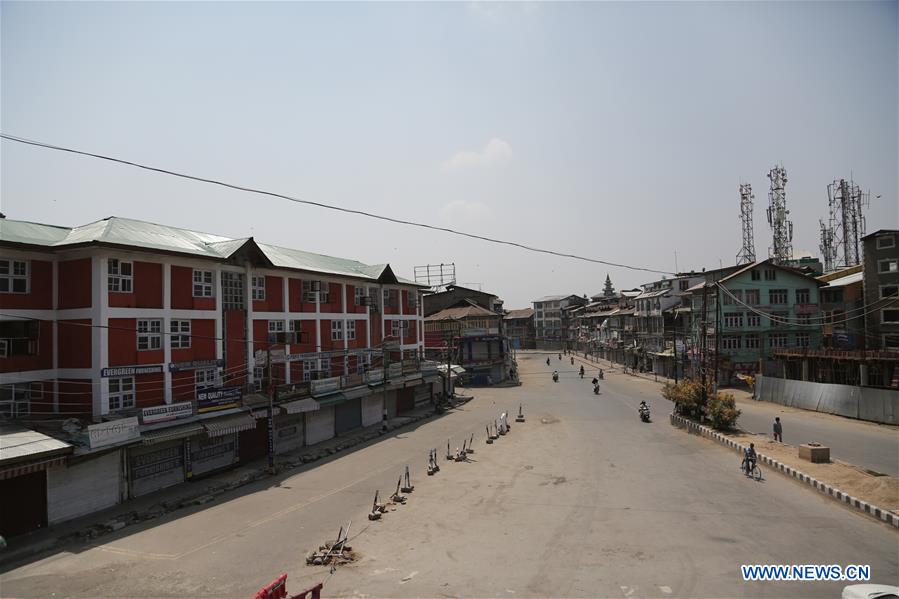 INDIA-KASHMIR-SRINAGAR-PROTEST-STRIKE