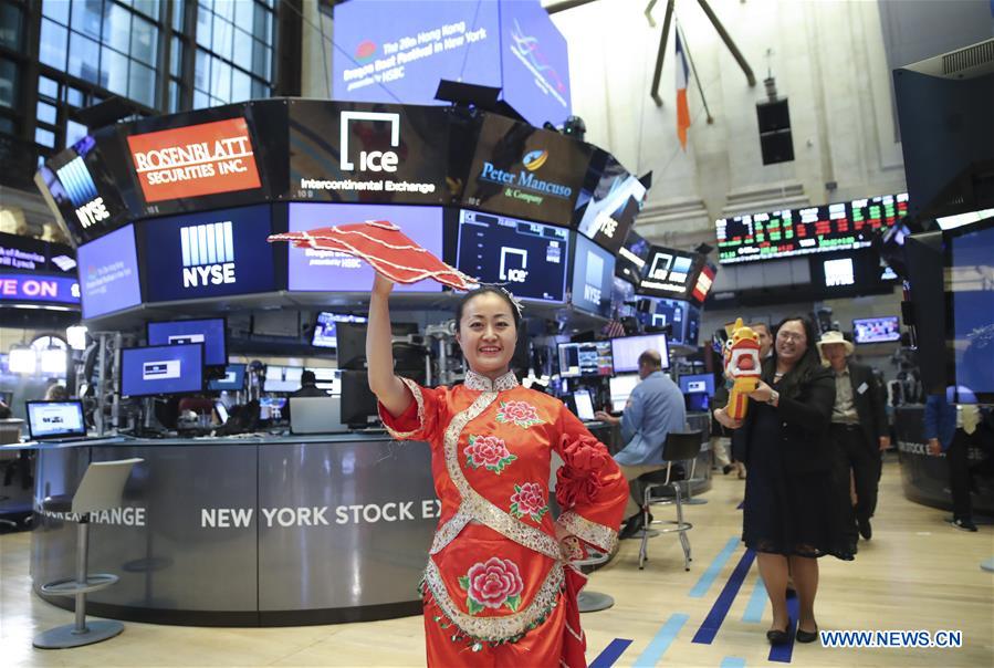 U.S.-NEW YORK-NYSE-HONG KONG DRAGON BOAT FESTIVAL-OPENING BELL