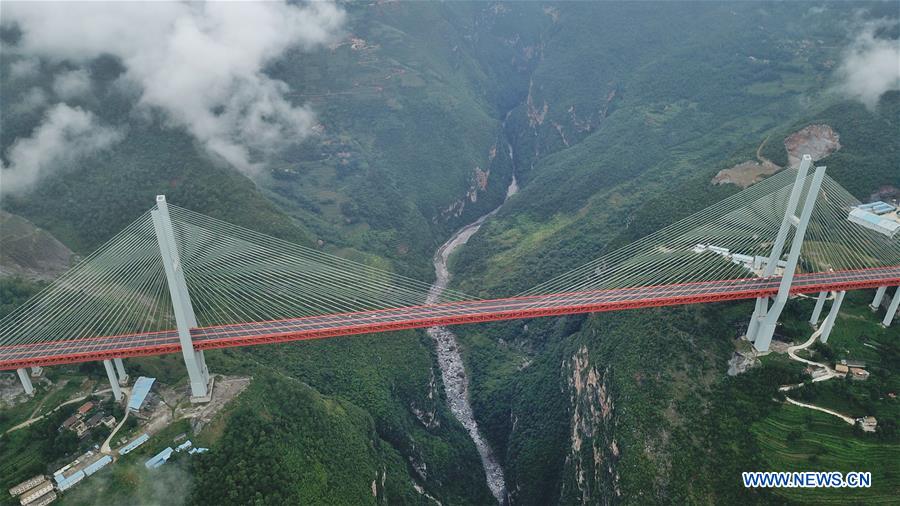 CHINA-GUIZHOU-BEIPANJIANG BRIDGE-AERIAL VIEW (CN)