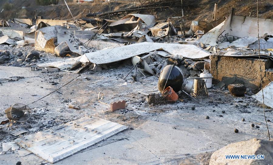 U.S.-CALIFORNIA-WILDFIRE-AFTERMATH