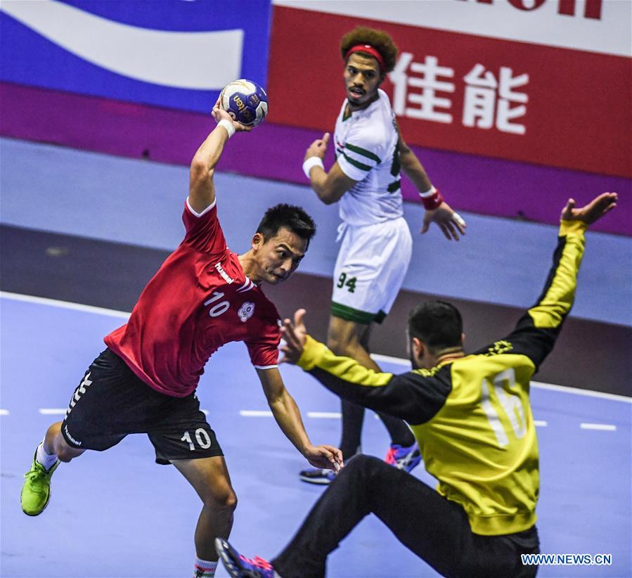 (SP)INDONESIA-JAKARTA-ASIAN GAMES-HANDBALL-CHINESE TAIPEI VS IRAQ