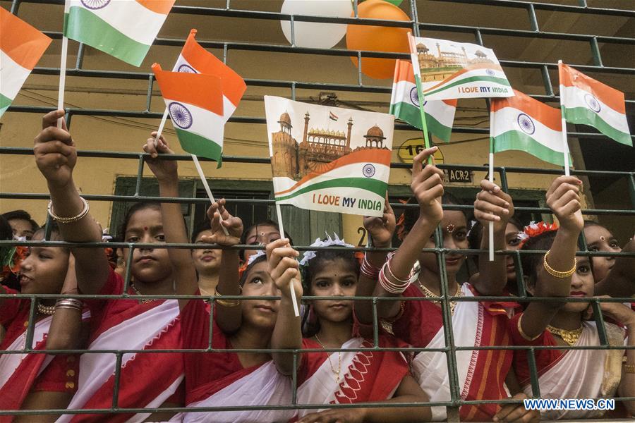 INDIA-KOLKATA-INDEPENDENCE DAY CELEBRATION