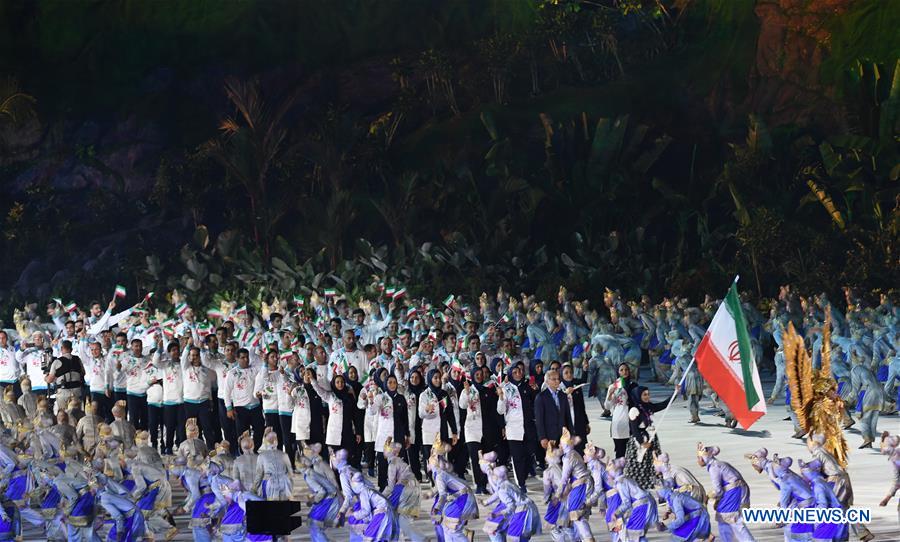 (SP)INDONESIA-JAKARTA-ASIAN GAMES-OPENING CEREMONY