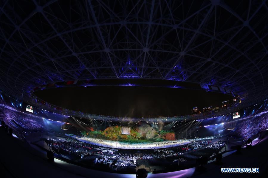 (SP)INDONESIA-JAKARTA-ASIAN GAMES-OPENING CEREMONY