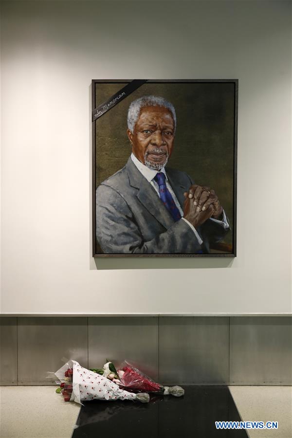 UN-FORMER SECRETARY-GENERAL-KOFI ANNAN-DEATH