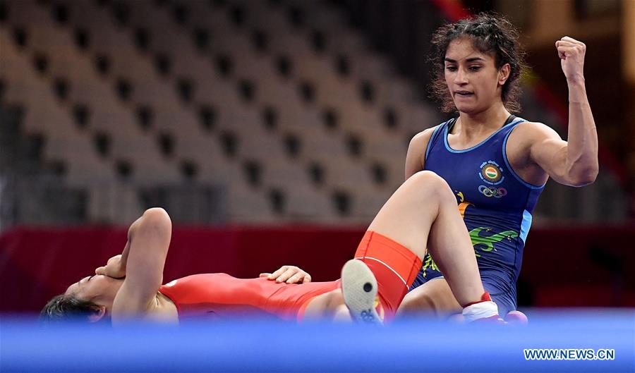 (SP)INDONESIA-JAKARTA-ASIAN GAMES-WRESTLING-WOMEN'S FREESTYLE 50 KG