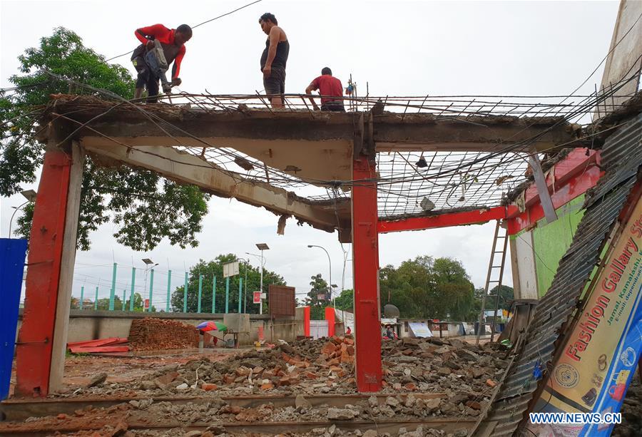 NEPAL-KATHMANDU-DURBAR HIGH SCHOOL-RECONSTRUCTION