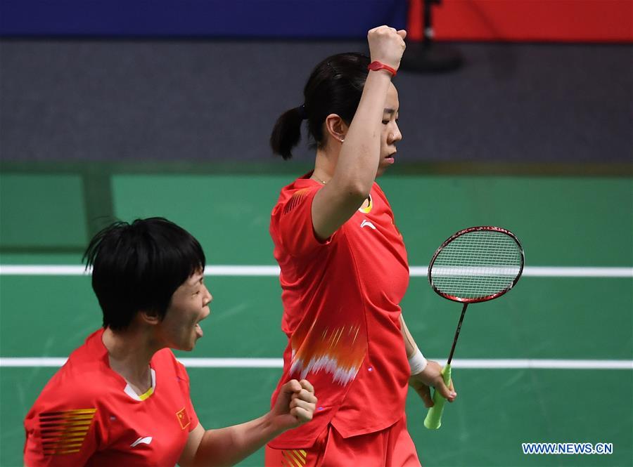 (SP)INDONESIA-JAKARTA-ASIAN GAMES-BADMINTON-WOMEN'S TEAM FINAL