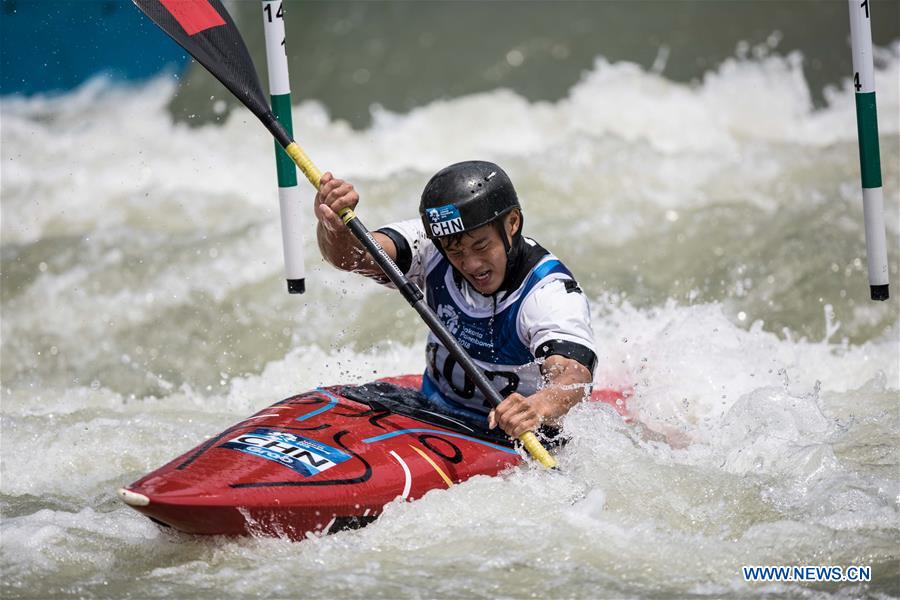 (SP)INDONESIA-WEST JAVA-ASIAN GAMES-MEN'S KAYAK SINGLE