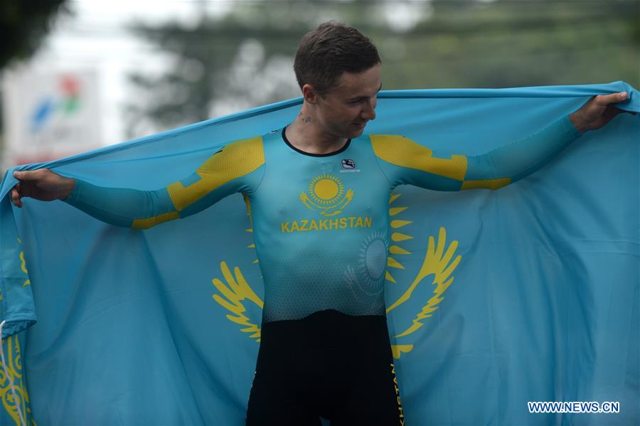 (SP)INDONESIA-SUBANG-ASIAN GAMES-CYCLING ROAD-MEN'S 40KM INDIVIDUAL TIME TRIAL