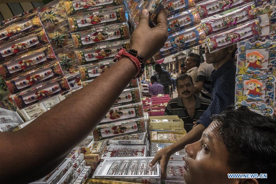 INDIA-KOLKATA-RAKSHA BANDHAN MARKETING