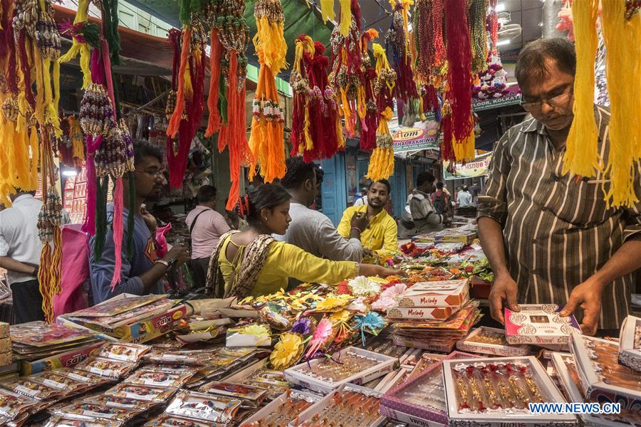 INDIA-KOLKATA-RAKSHA BANDHAN MARKETING