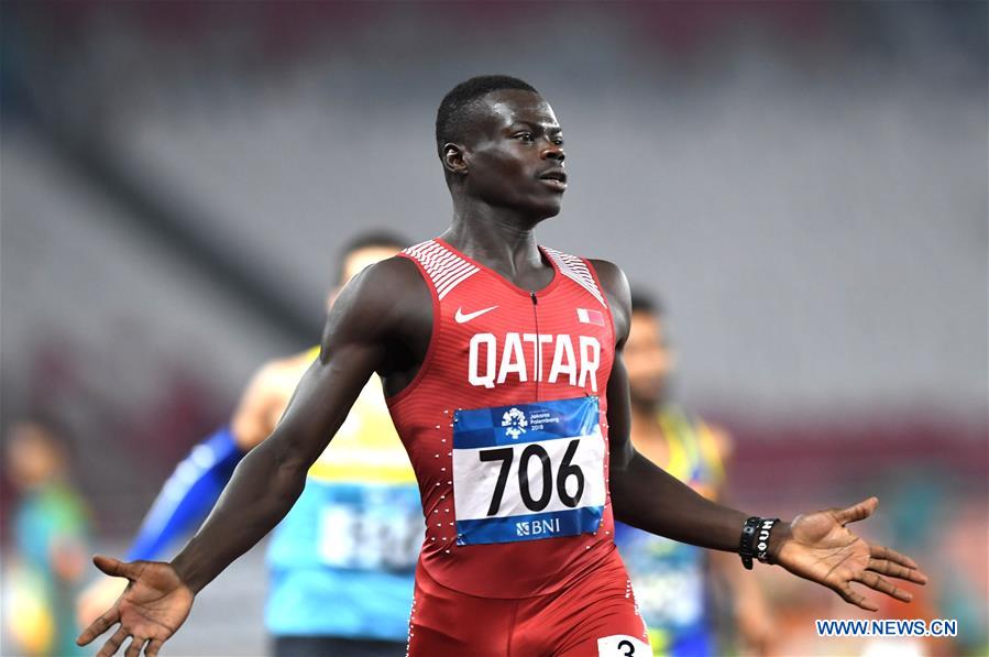 (SP)INDONESIA-JAKARTA-ASIAN GAMES-ATHLETICS-MEN'S 400M FINAL