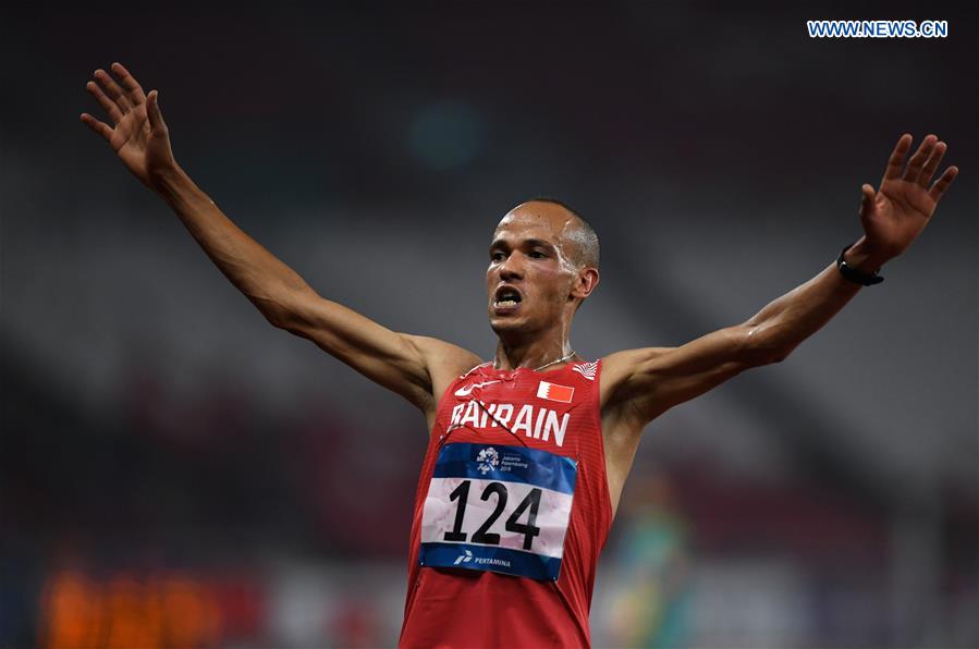 (SP)INDONESIA-JAKARTA-ASIAN GAMES-ATHLETICS-MEN'S 10000M FINAL