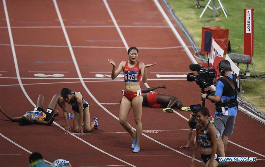 (SP)INDONESIA-JAKARTA-ASIAN GAMES-ATHLETICS-WOMEN'S 800M