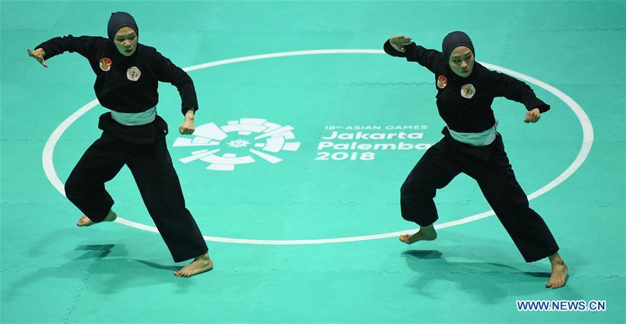 (SP)INDONESIA-JAKARTA-ASIAN GAMES-PENCAK SILAT