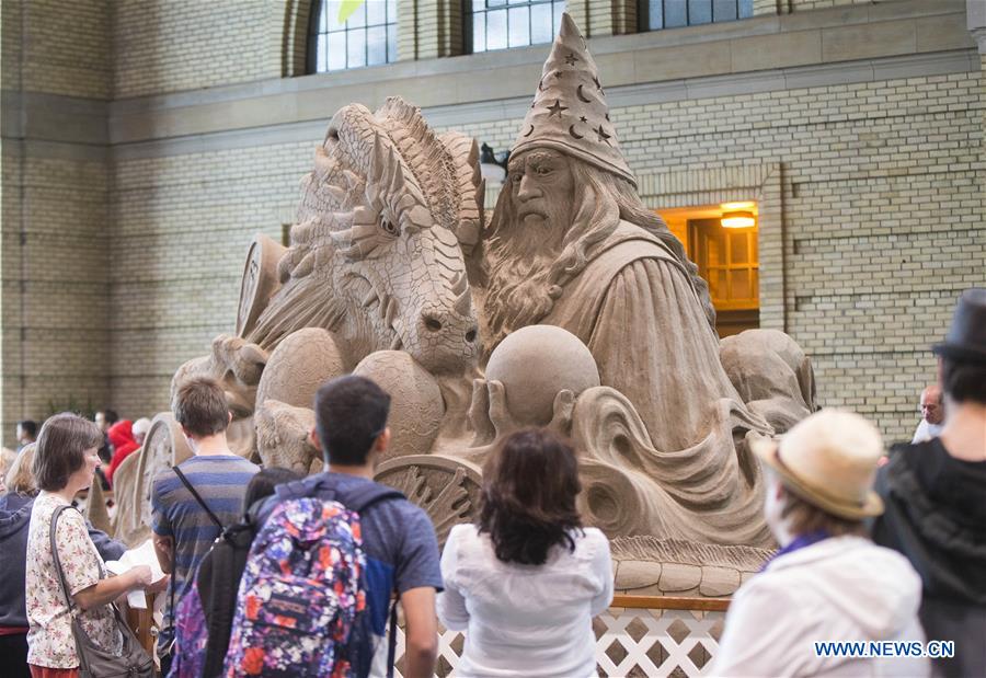 CANADA-TORONTO-SAND SCULPTING COMPETITION