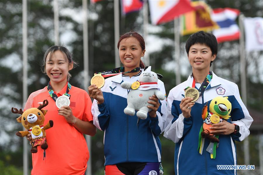 (SP)INDONESIA-PALEMBANG-ASIAN GAMES-ROLLER SKATE-WOMEN'S ROAD 20KM RACE