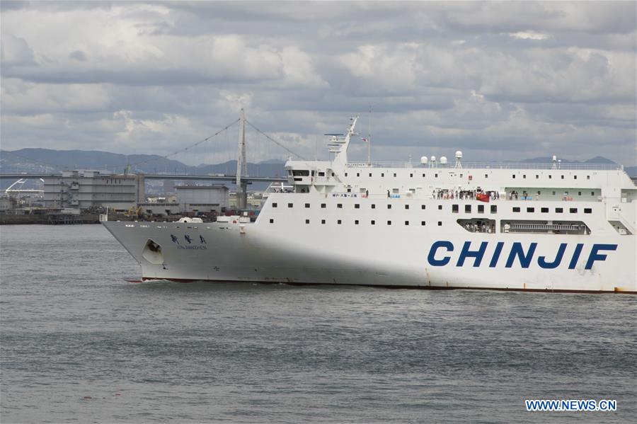 JAPAN-OSAKA-STRANDED CHINESE PASSENGERS-FERRY 