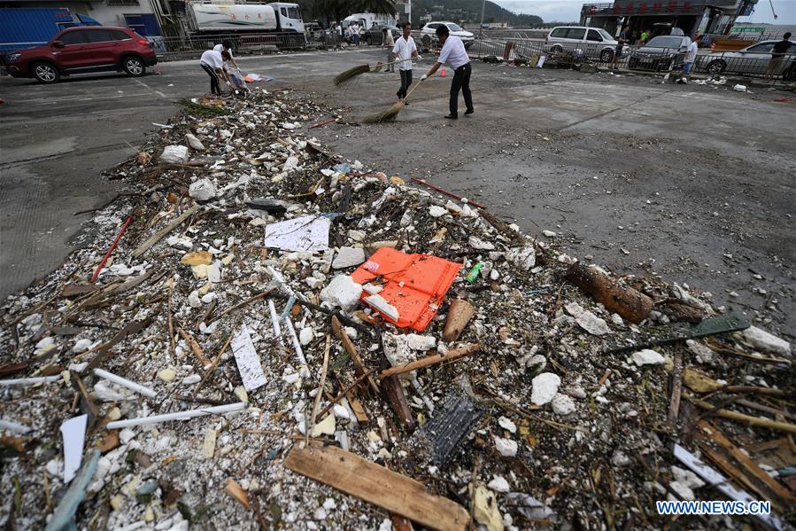 CHINA-SHENZHEN-TYPHOON MANGKHUT (CN)