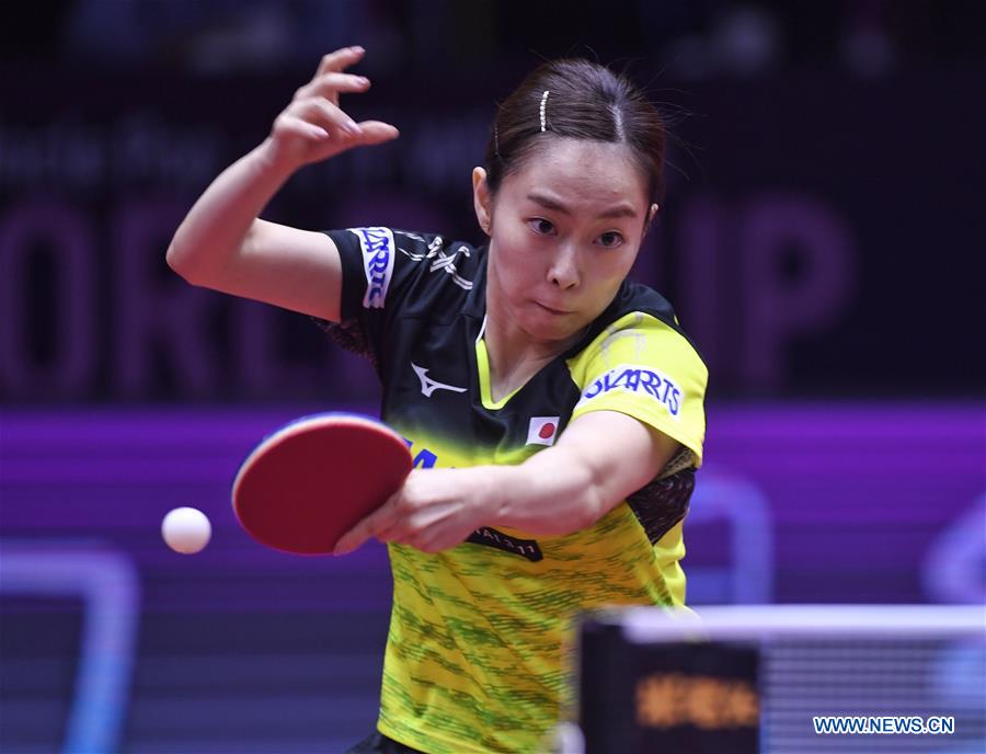 (SP)CHINA-CHENGDU-TABLE TENNIS-ITTF WOMEN'S WORLD CUP-QUARTERFINALS (CN)