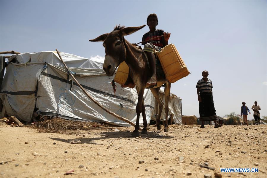 YEMEN-HAJJAH PROVINCE-DISPLACED PEOPLE