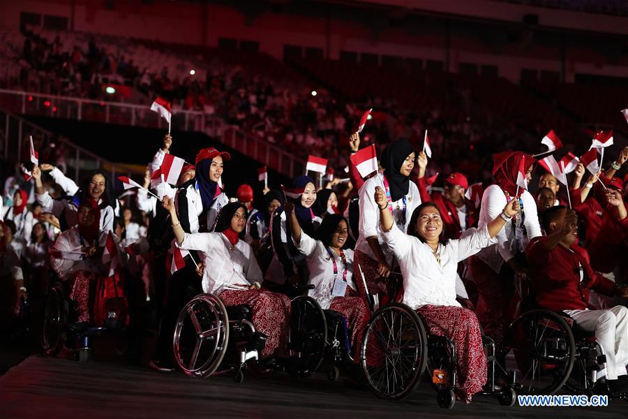 (SP)INDONESIA-JAKARTA-ASIAN PARA GAMES-OPENING