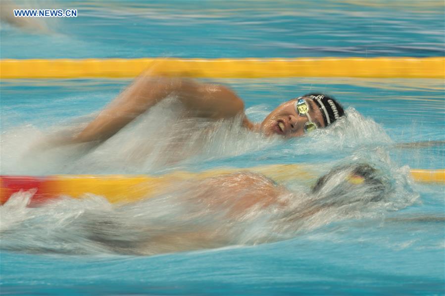 (SP)HUNGARY-BUDAPEST-SWIMMING-WORLD CUP