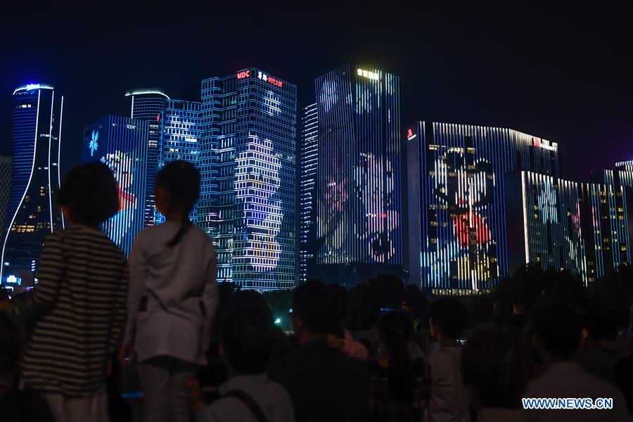 CHINA-HANGZHOU-LIGHT SHOW (CN)